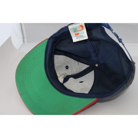 VTG 1990s MLB Atlanta Braves Pro Youth by Eds West Snapback Hat/Cap - Picture 7 of 9